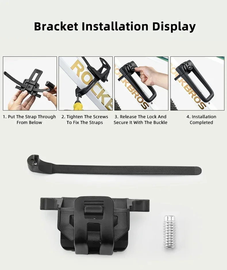 (negro Con Cable) Candado Para Bicicleta, Candado En U De Silicona, Resistente Al Corte Hidráulico, Candado Antirrobo