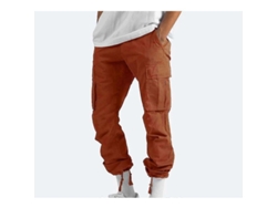 2026-pantalones Cargo Casual Para Hombre Con Multiples Bolsillos De Tela Elastica Para Actividades Al Aire Libre Y Fitness