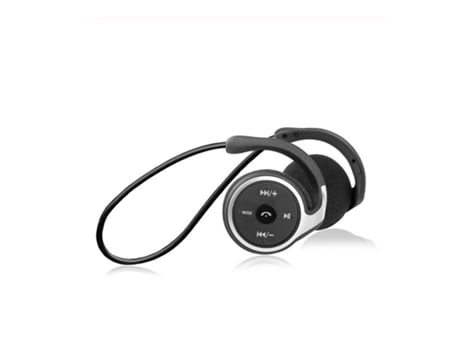 Auriculares Bluetooth Suicen Ax-698 Soporte 32G Tarjeta Tf Radio Fm Banda para el cuello portátil Inalámbrico Negro