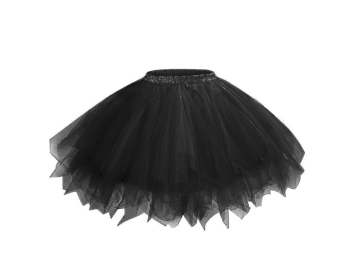 2026-falda De Tule Con Malla Para Mujer Princesa Elástica Corta Baile Talla M Xl Xxl