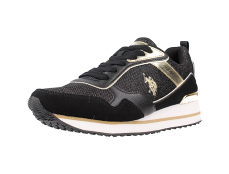 Zapatos de Mujer U.S. POLO ASSN Tecido Negro (36)
