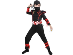 Disfraz de Halloween para niño con músculos pectorales negros y rojos