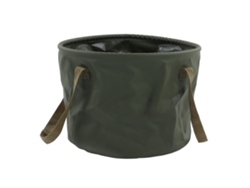 Cubo Plegable De 20 Litros - Ligero, Portátil, Multifuncional, Para Camping, Viajes Al Aire Libre, Hogar, Verde
