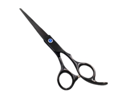 Tijeras profesionales para cortar el cabello de peluquero - Tijeras de salón de acero inoxidable - Longitud total de 5,5 JEDBESETZT