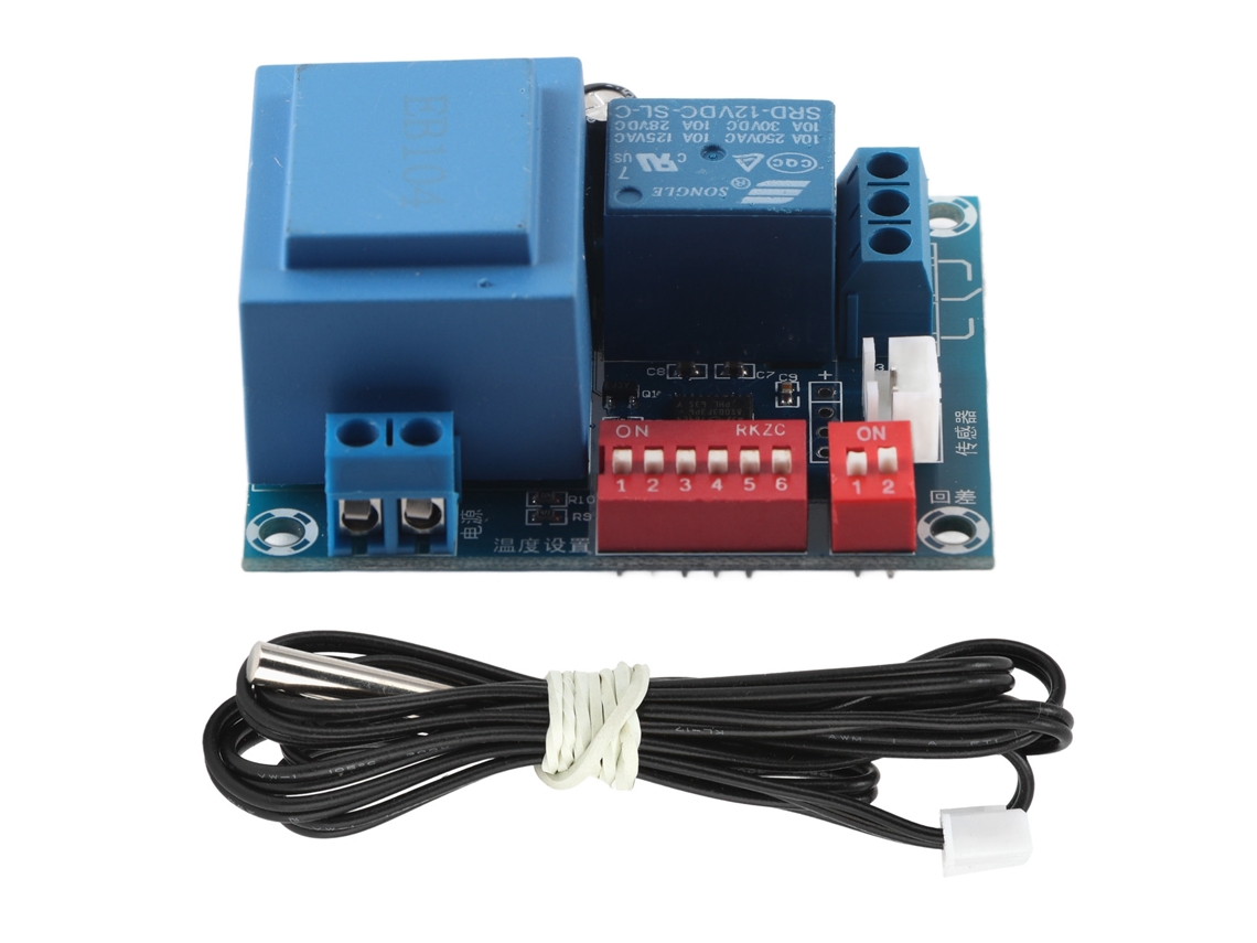 Controlador de temperatura de alta precisión con interruptor DIP estable y confiable de 220 V