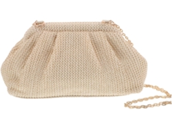 Bolso De Mano De Noche Tejido Para Mujer, Bolso Cloud Dumpling Con Cadena Premium Plisada Mini