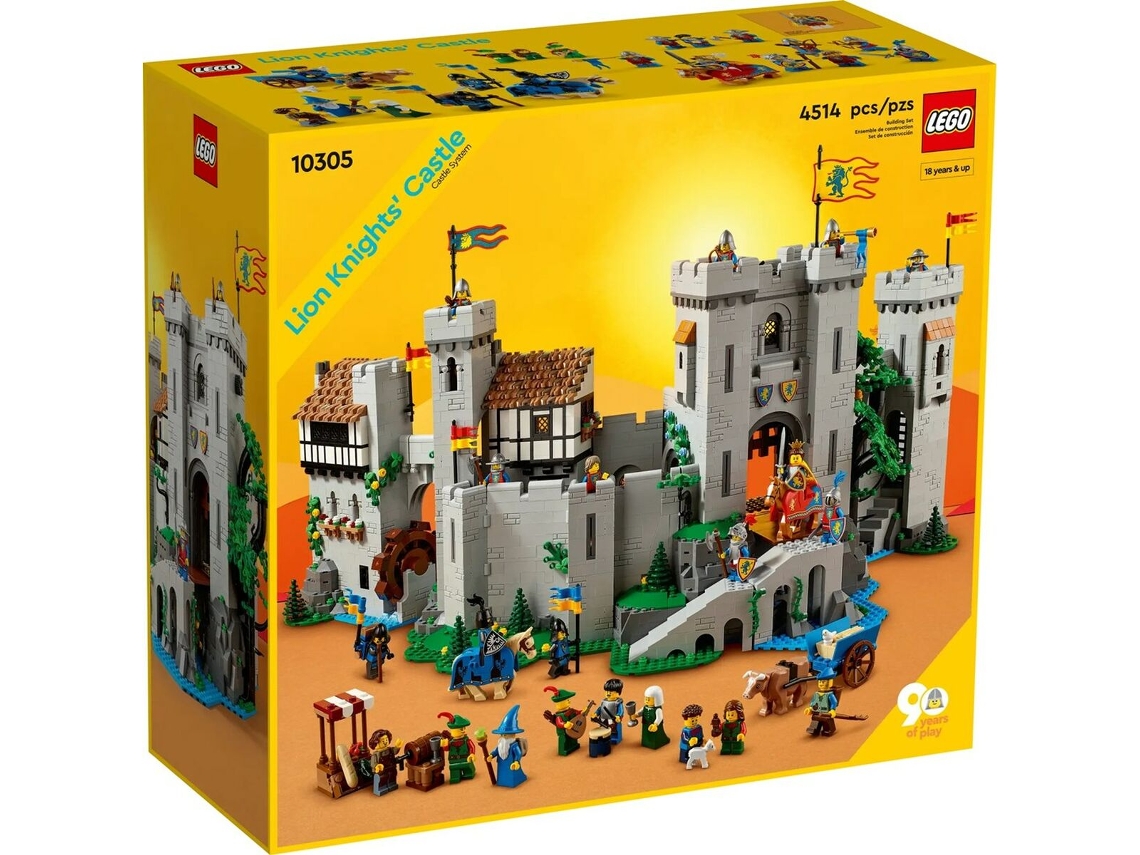 Lego Icons 10305 Castillo de los Caballeros del León (Plástico, 18 años, 4514 piezas)