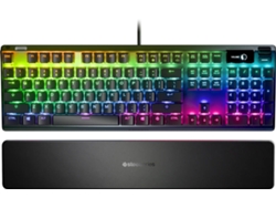 Teclado Gaming STEELSERIES Apex 7 (Mecánico - Francés - Negro)