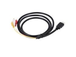 Cable adaptador de conexión de audio y video Gokoco para entretenimiento