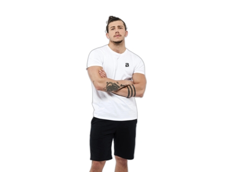 Camiseta de Hombre para Deporte BIOTECH USA Jay Blanco (2XL)
