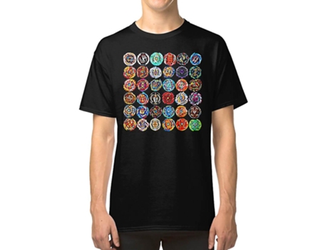 Camiseta ROCKINSTONE Beyblade Burst Algodón para Hombre (3XL)