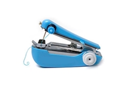Mini Máquina De Coser, Máquina De Coser Inalámbrica Portátil, Herramienta De Costura Rápida Para Uso Doméstico, Azul*