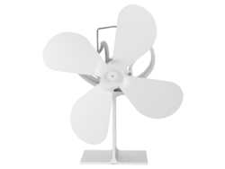 Ventilador portátil para invernadero con 4 aspas para la distribución del calor.