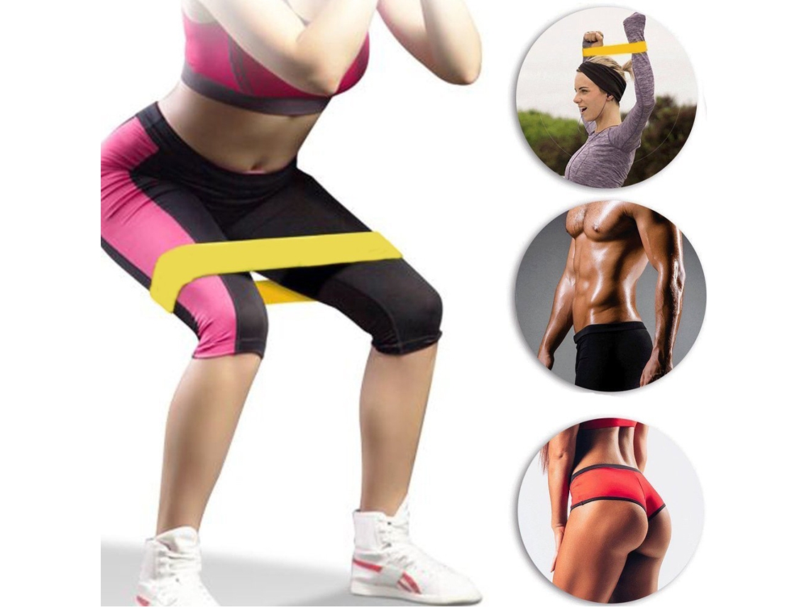 Jinwei-2026banda De Resistencia Elástica Tpe Para Ejercicio Gimnasia Yoga Entrenamiento Booty Band Cuerda De Tracción