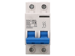 Disyuntor De Circuito 2p Pequeño Para Sistema Solar Pv 4000a Dc500v 32a