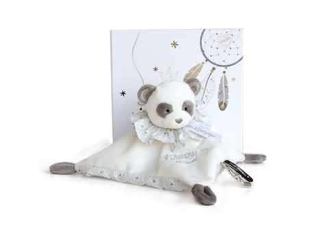 Peluche DOUDOU ET COMPAGNIE (Polyester - Blanco - 25 x 25 x 18 cm)