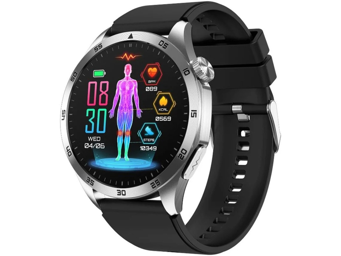 Reloj inteligente con monitorización de azúcar en sangre, microcontrol de salud, detección de ácido úrico, llamadas Bluetooth y función SOS. Yizhood