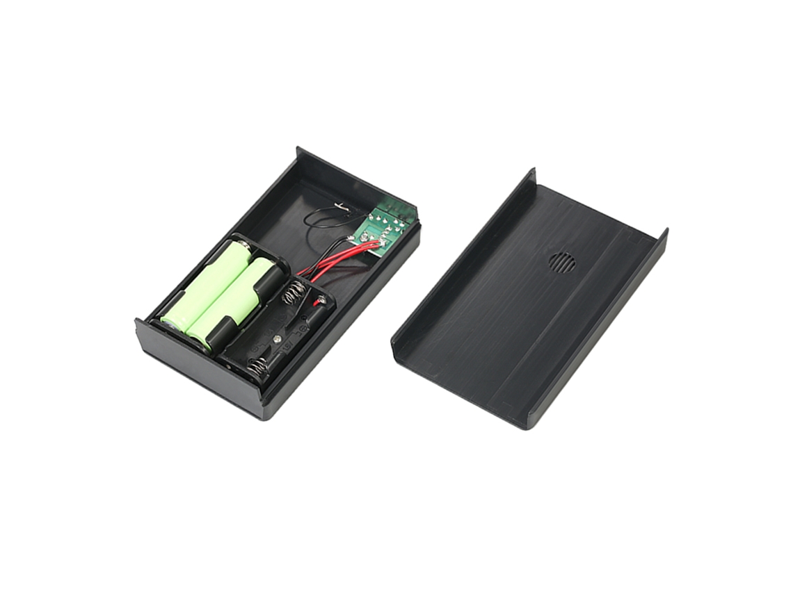Cargador solar para pilas recargables AA/AAA 1W 4V Negro