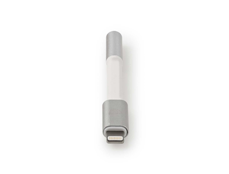 Cable Teléfono Móvil Pin para Apple NEDIS Aluminio Plateado