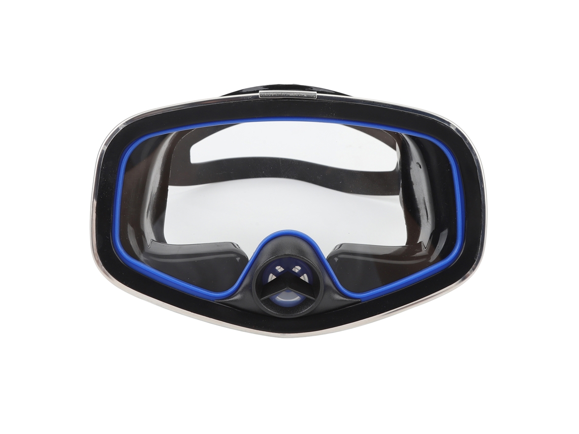 Omni-óculos De Mergulho Scuba Com Cristal Temperado Anti-glare Válvula Nasal Lente Única Para Snorkel Esportes Aquáticos