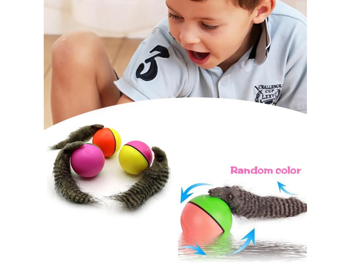 Juguete Para Gatos Con Colgante Weazel, Mueve Automáticamente Y Rota Solo, Juguete Para Mascotas
