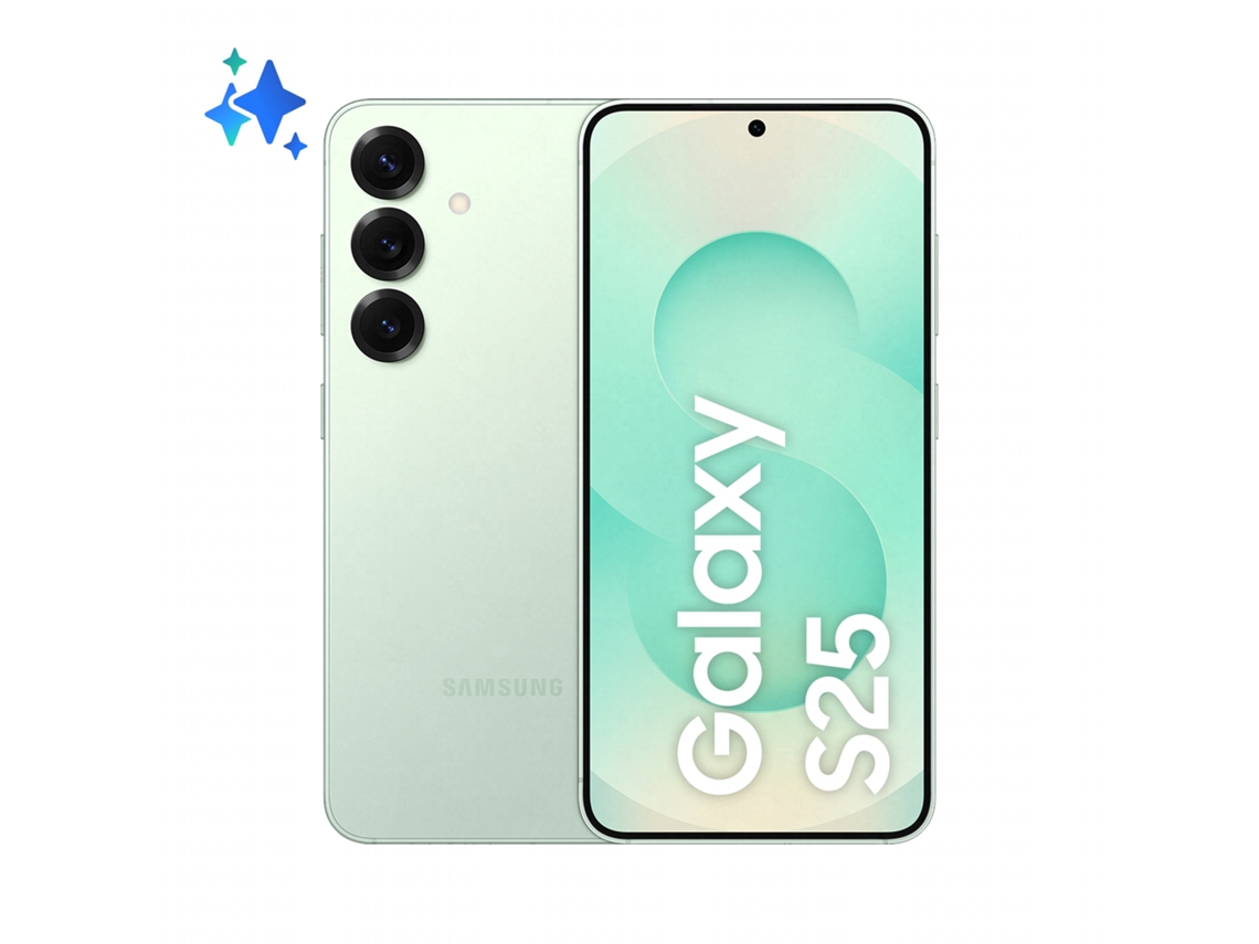 Smartphone Galaxy S25 512 Gb Menta Reacondicionado Señales De Uso
