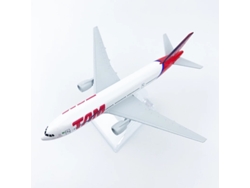 Maqueta del avión de pasajeros TAM B777, 16 cm, pieza de colección en aleación metálica. MDUG (Administración Brasileña de Aviación)