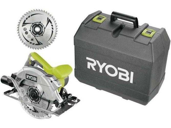 Sierra Circular RYOBI (1600 W + 2 Láminas)