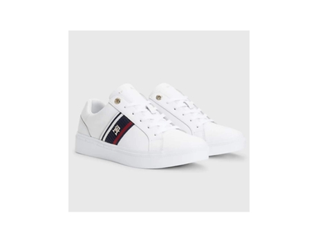 Zapatillas de Hombre TOMMY JEANS Th Authentic Piel Blanco (38)