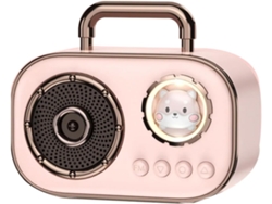Altavoz Bluetooth Retro, Mini Subwoofer Inalámbrico