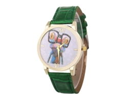 Elegante Reloj De Pulsera Unisex De Cuarzo, Regalo De Moda Para Parejas (verde)