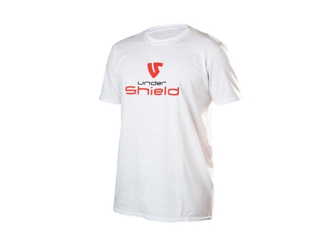 Camiseta Unisex para Deporte UNDER SHIELD Us Blanco (S)