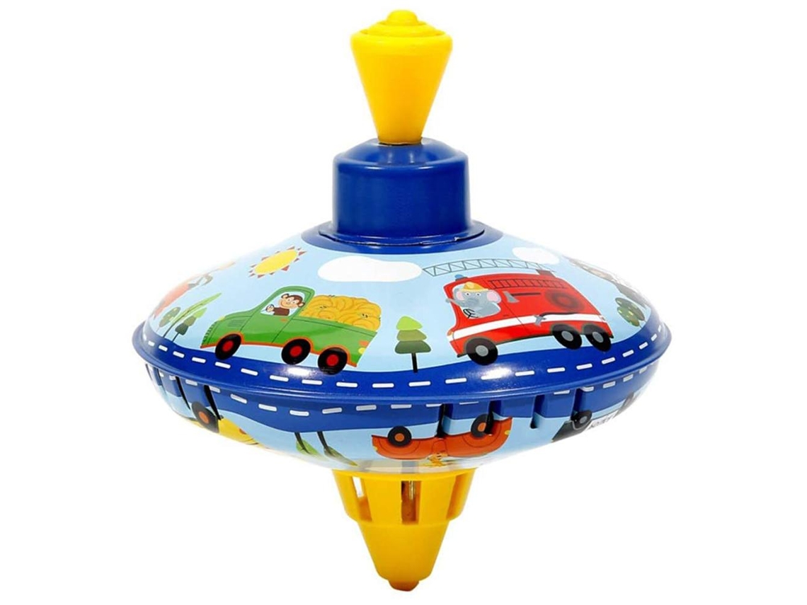 Ats-juguete De Trompo De Hierro Metálico Juguete Tradicional Trompo Educatsivo Regalo Para Niños
