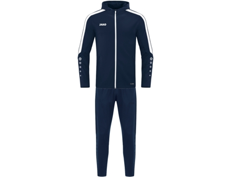 Chándale Unisex para Fitness JAKO Chándal Capucha Power Azul (XL)