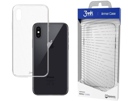 Funda Apple iPhone X 3MK Lisa (Transparente)