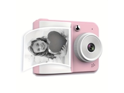 Câmara Digital Eifson Cámara Instantánea Para Niños Con Pantalla De 2,4 Pulgadas Cámara Digital 1080p Rosa