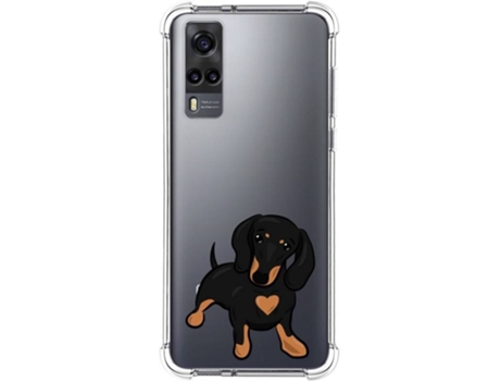 Carcasa Vivo Y52 5G TUMUNDOSMARTPHONE Dibujos Antigolpes Perros 04 Multicolor