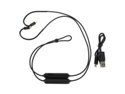 Cable Adaptador Inalámbrico Bluetooth Para Auriculares Con Micrófono Y Control Para Ie300, Ie600 E Ie900.