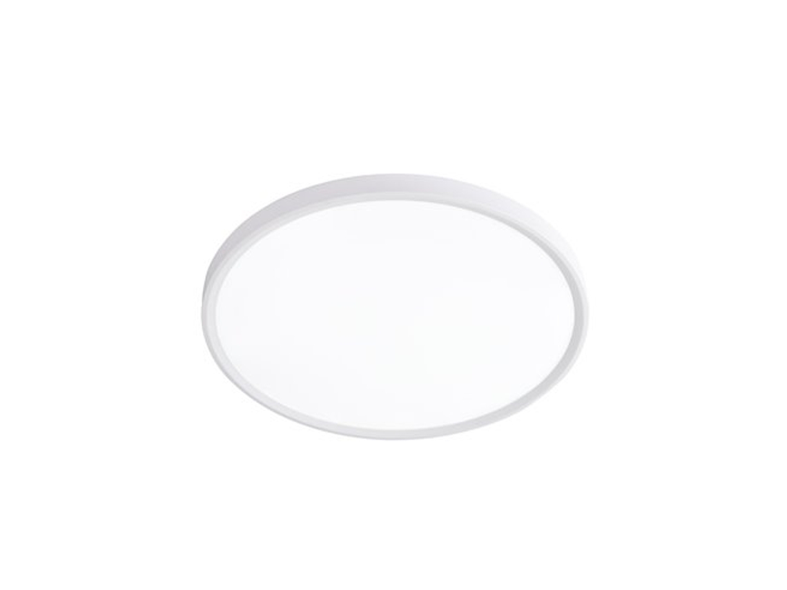 Plafón De Techo Led Regulable Mery (18w 3cct Con Sensor 1782lm) Ip20 Ø23x2,5cm Fabricado En Aluminio Y Acrílico Color Blanco Y