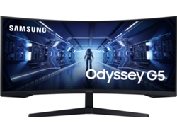 Monitor Curvo Gaming SAMSUNG LC34G55TWWRXEN (34'' - 1 ms - 144 Hz - WQHD)