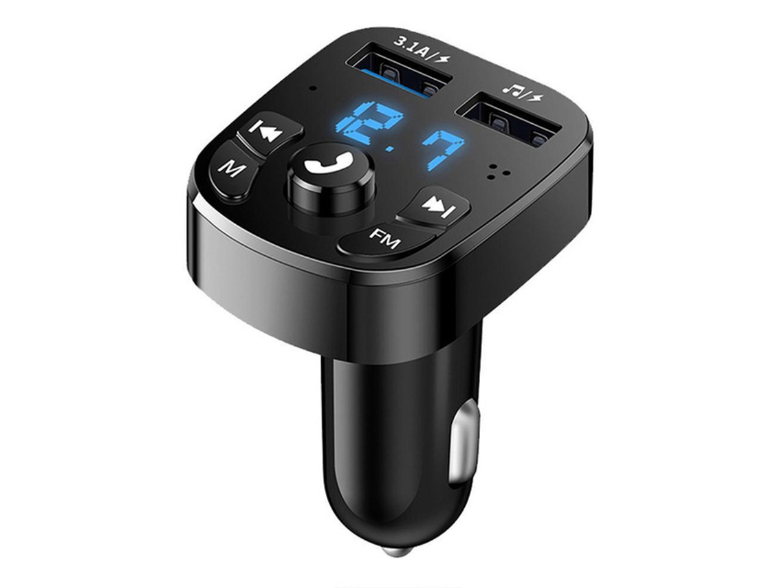 Transmisor Fm Bluetooth Reproductor Mp3 Coche CUICH