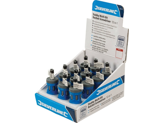 Caja con Destornilladores SILVERLINE 302296
