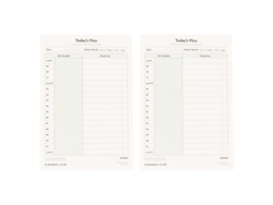 2 blocs de notas para estudiantes. ALLINLESS