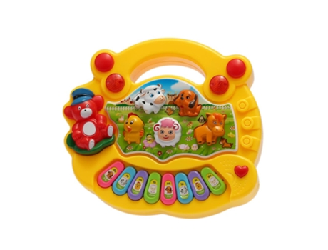 Juguete para bebés GELLDG Granja Piano Teclado