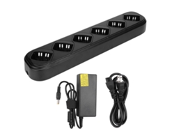 Cargador rápido universal de 6 puertos para radio Motorola