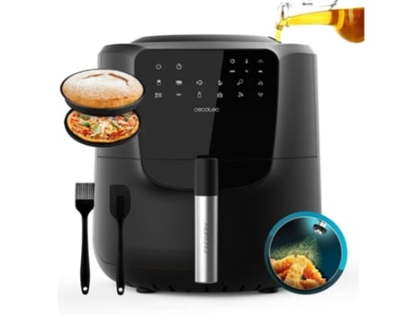 Freidora sin Aceite CECOTEC Cecofry Rain Pack Negro 1550 W 5,5 L