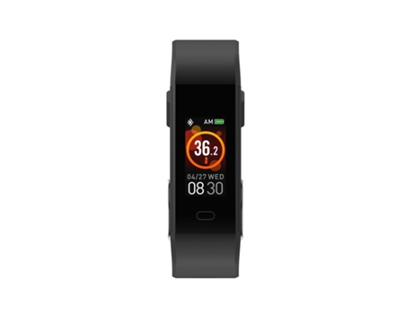 monitor de actividad denver bfh-19 monitor de actividad de muñeca 2,44 cm 0,96'' ip67 negro