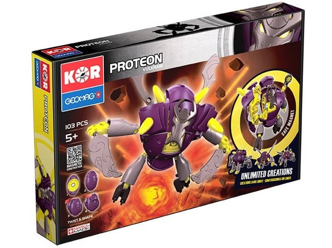 Juguete de Imán de Neodimio GEOMAG GM633 (Edad Mínima: 5)