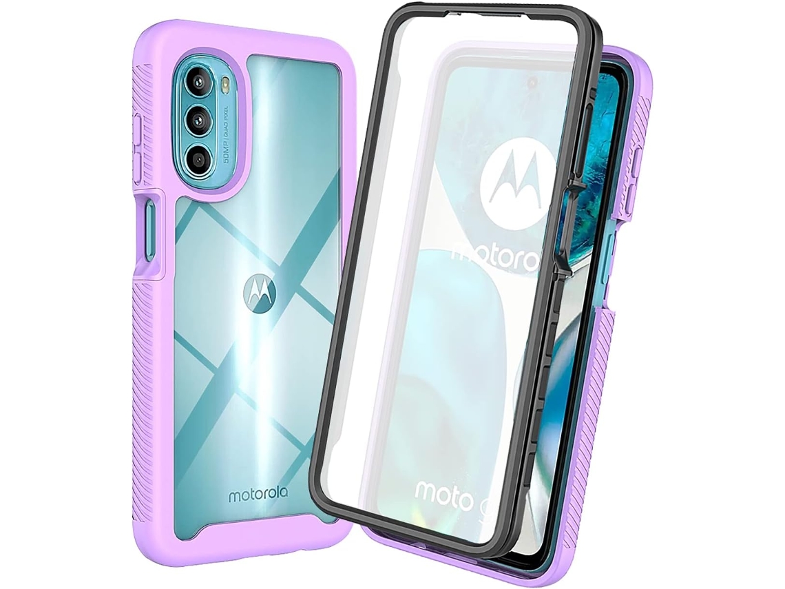Protector de Pantalla Integrado para Motorola Moto G52 4G/G82 5G HONGWE. Morado