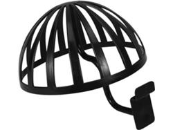 Elegante Soporte Pared Negro Sombreros Resistente 56 Pp Gorras Béisbol Ideal Pequeñas Tiendas Ferias